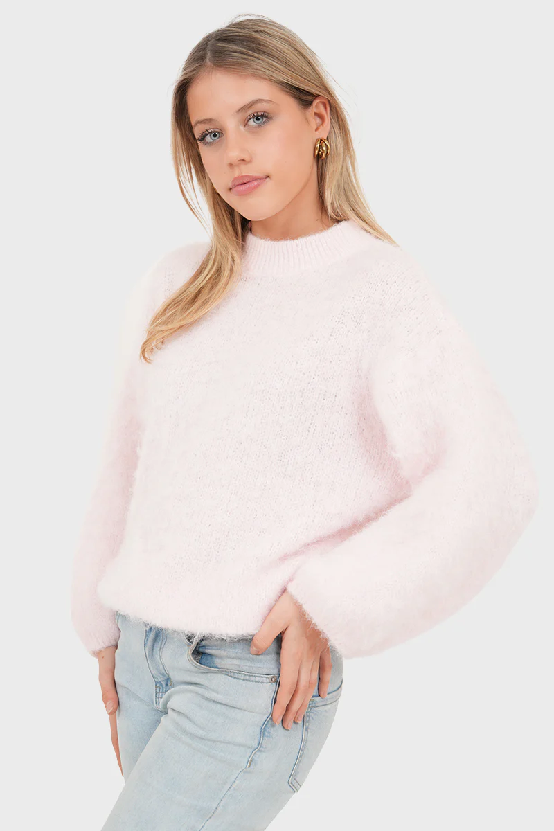 "Ame" sweater baby pink - Image 3