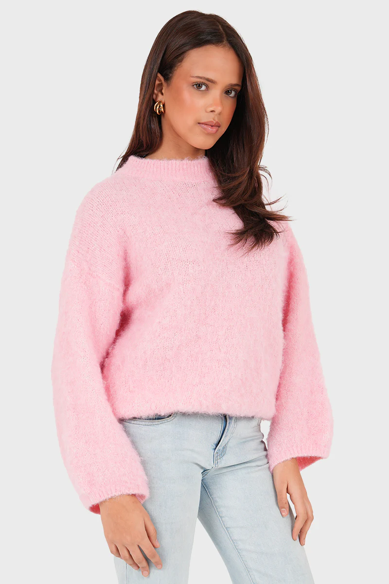 "Ame" sweater coral - Image 2