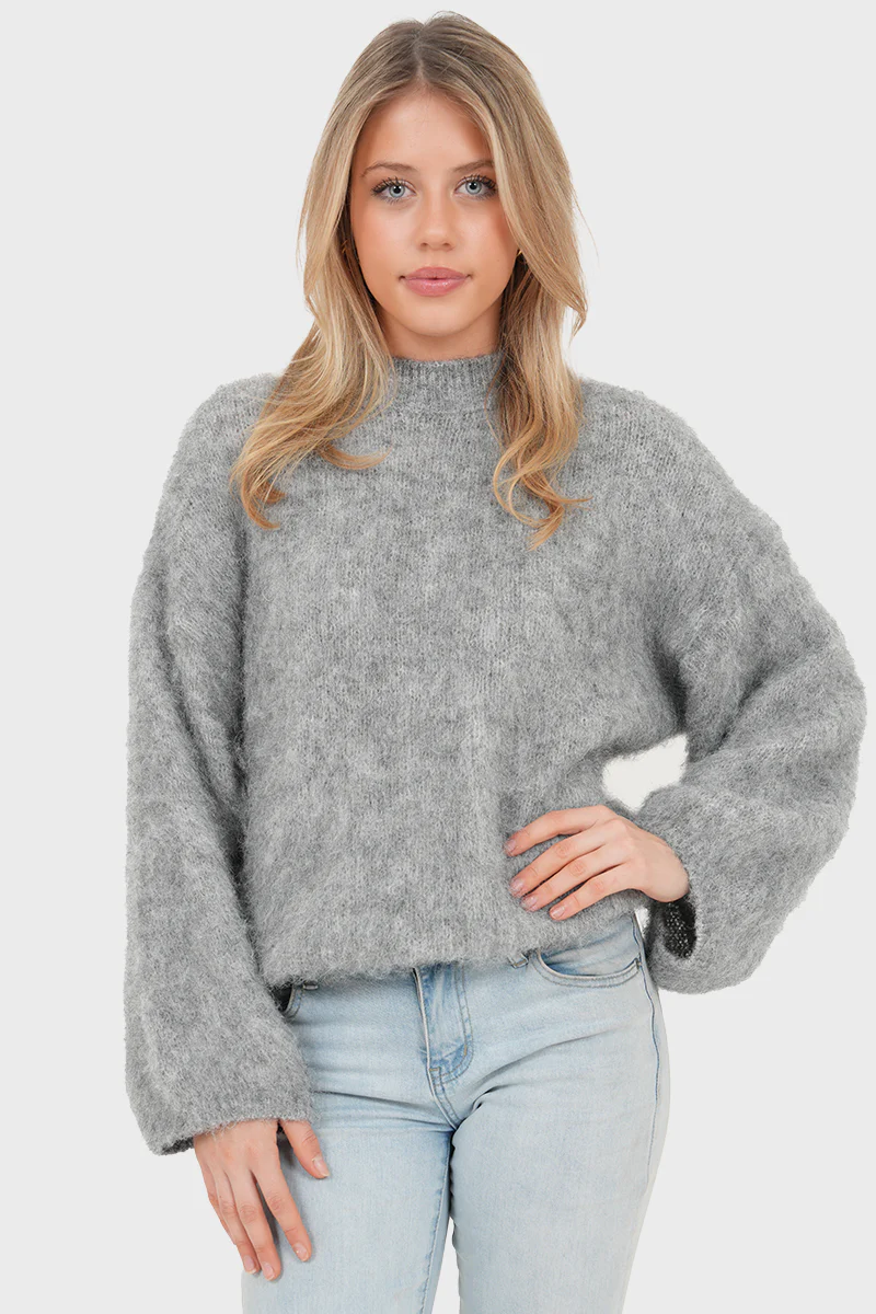 "Ame" sweater dark grey