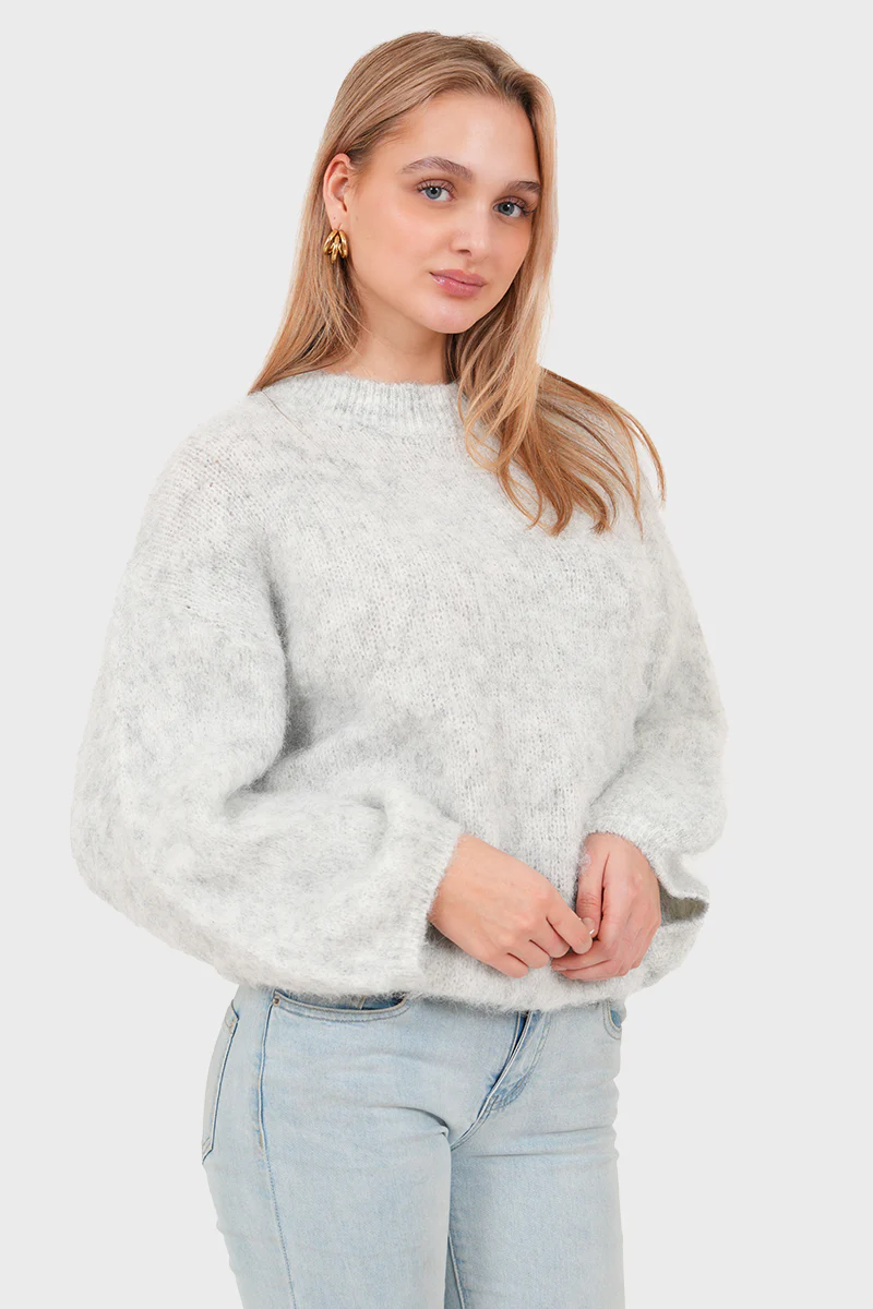 "Ame" sweater grey