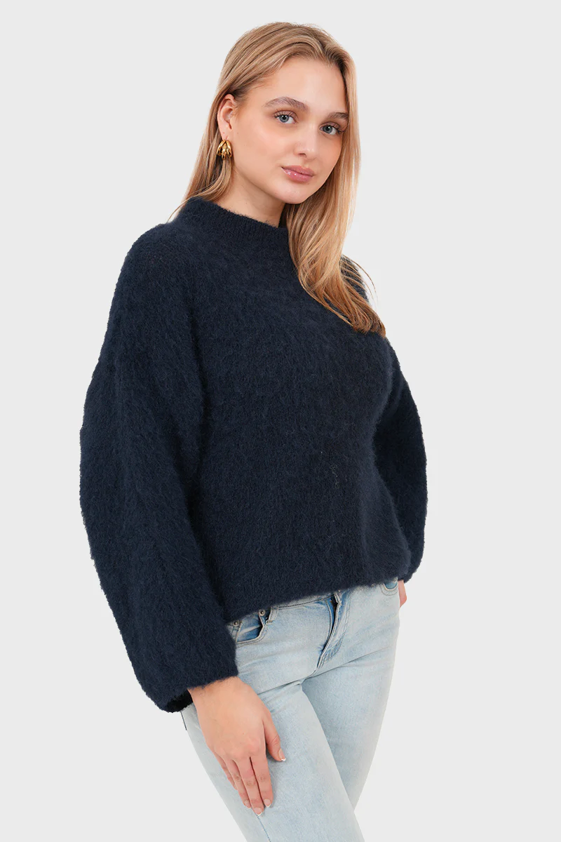 "Ame" sweater navy - Image 2
