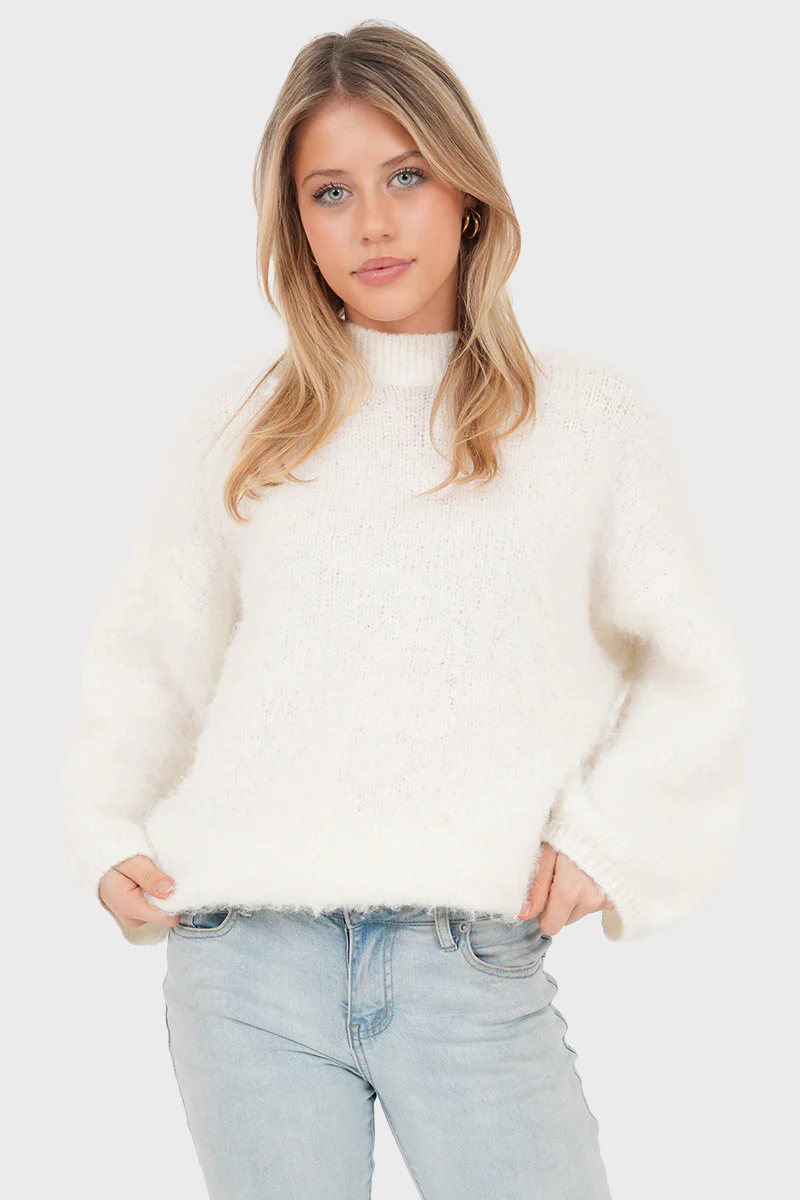 "Ame" sweater white - Image 2