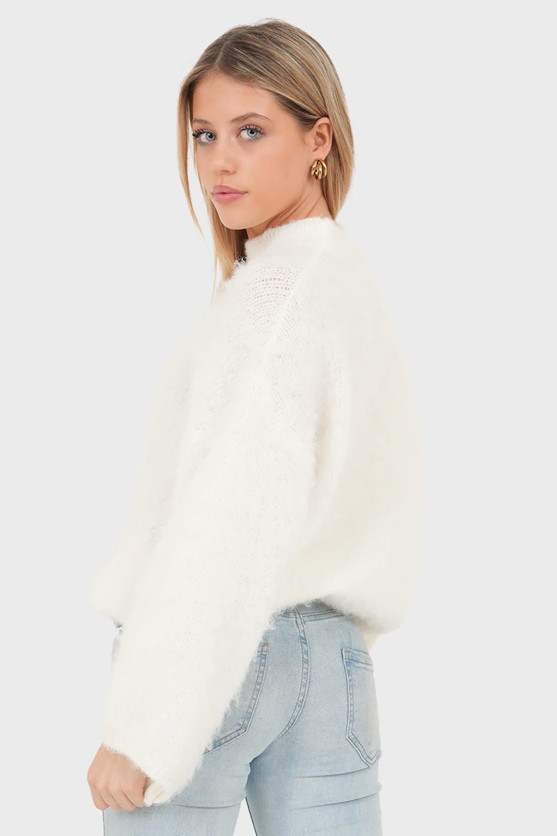 "Ame" sweater white - Image 4