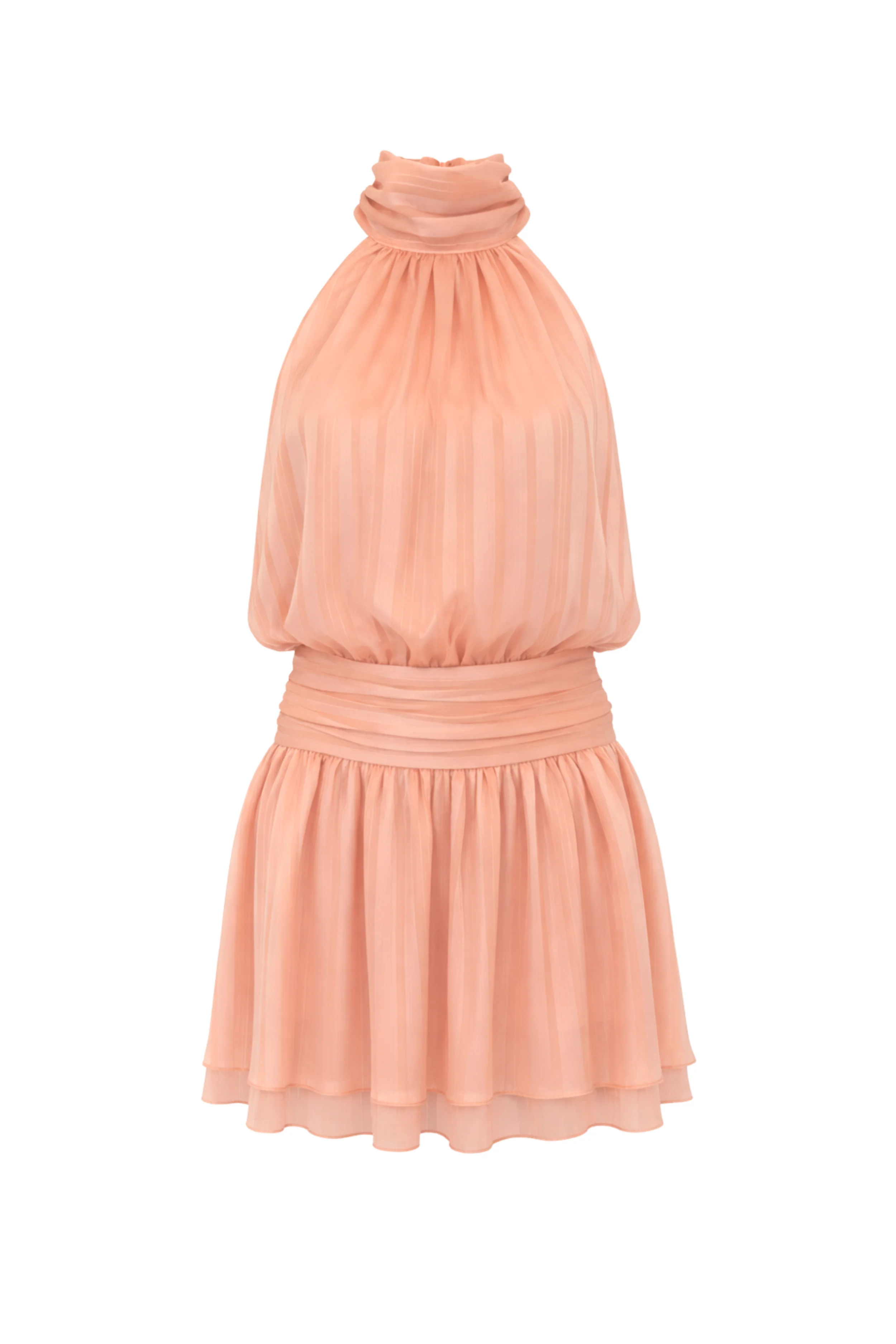 “Amelie” dress coral - Image 5