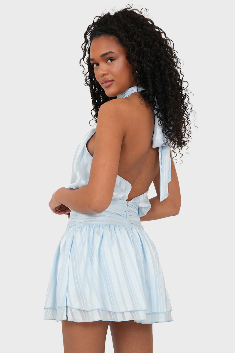 “Amelie” dress light blue - Image 4