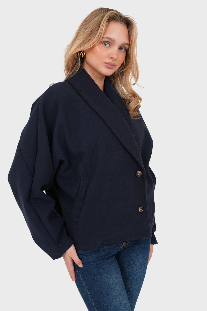 "Anna" jacket navy - Image 3