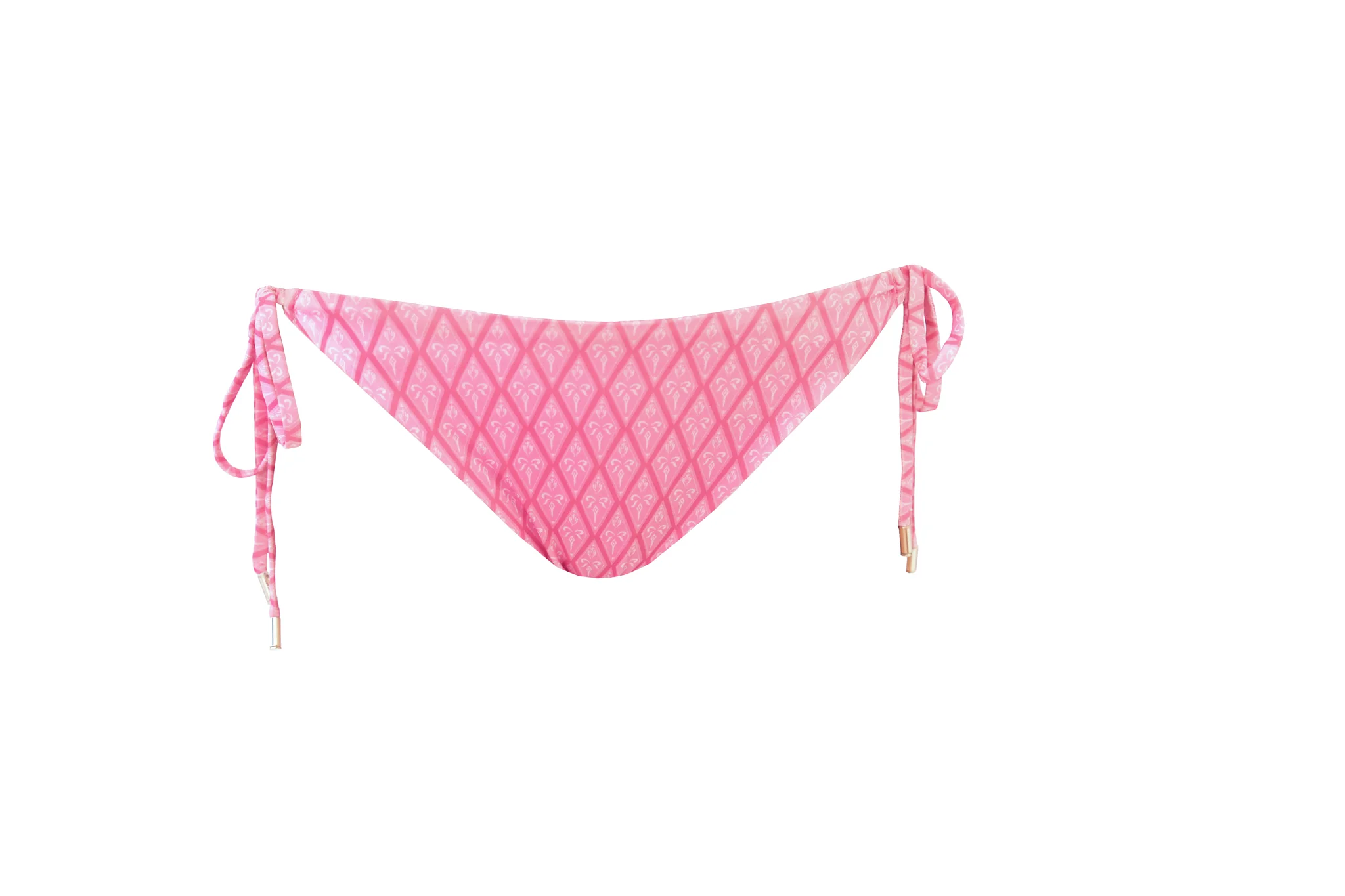 "Aruba" tied bikini bottom pink - Image 3