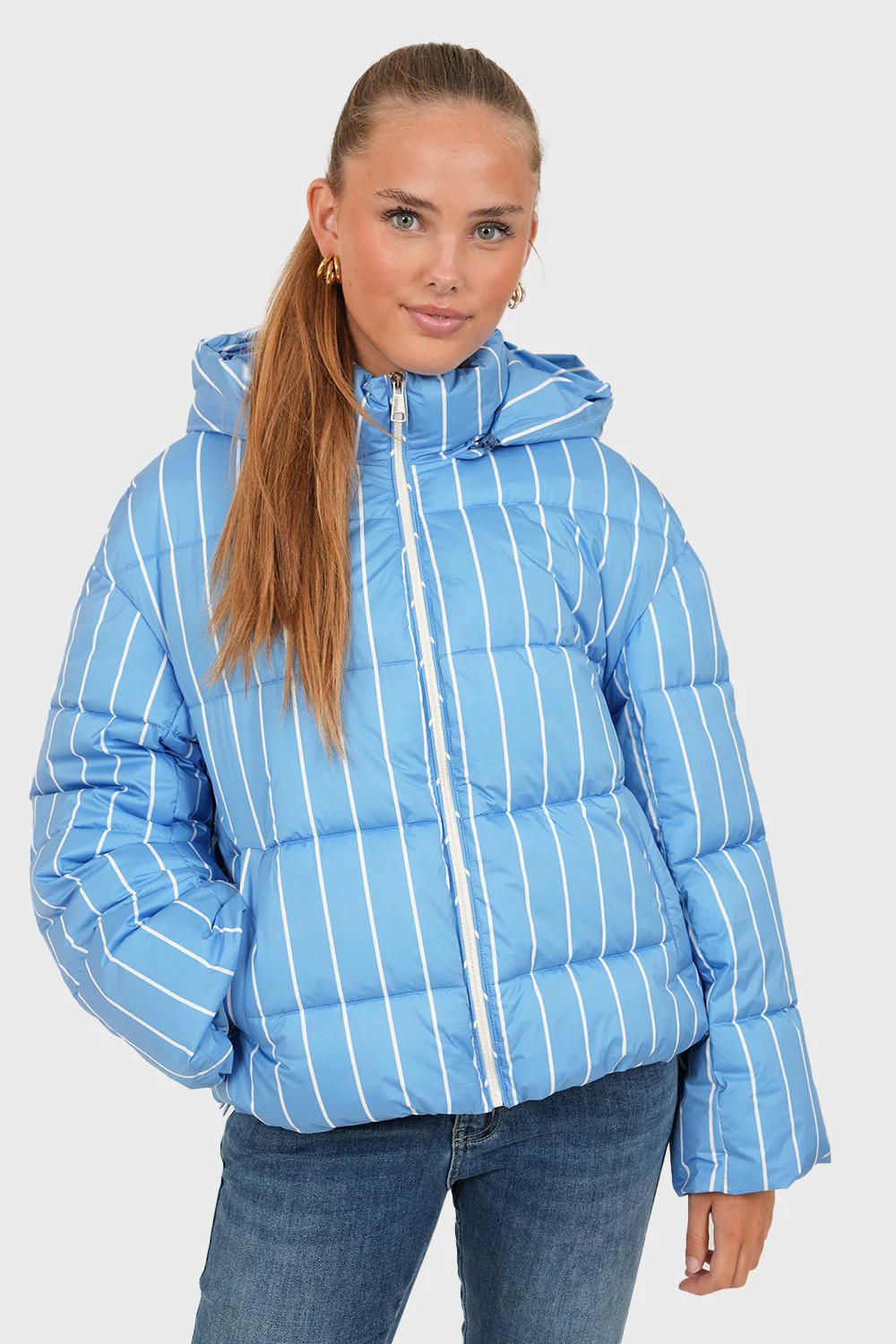 "Aspen" puffer jacket blue - Image 3