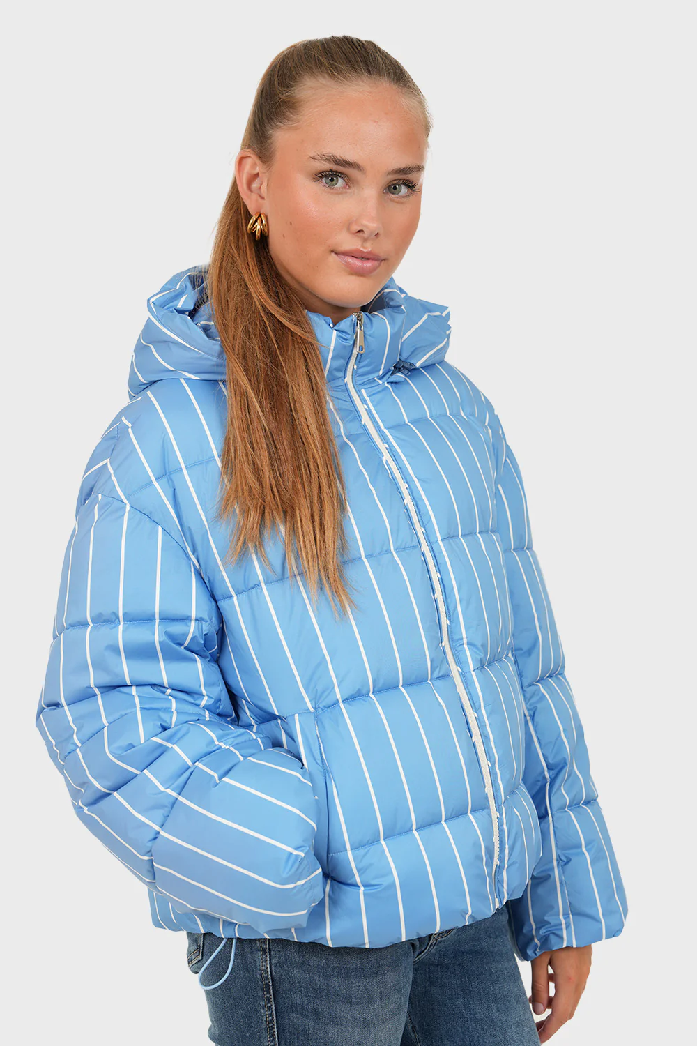 "Aspen" puffer jacket blue - Image 5