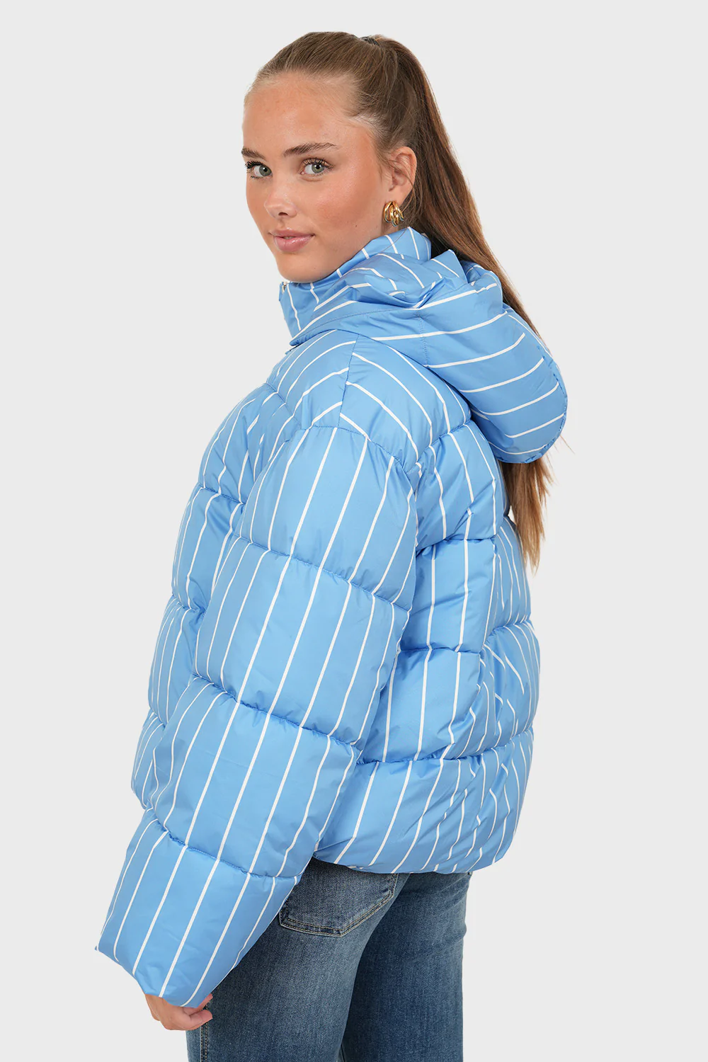 "Aspen" puffer jacket blue - Image 8