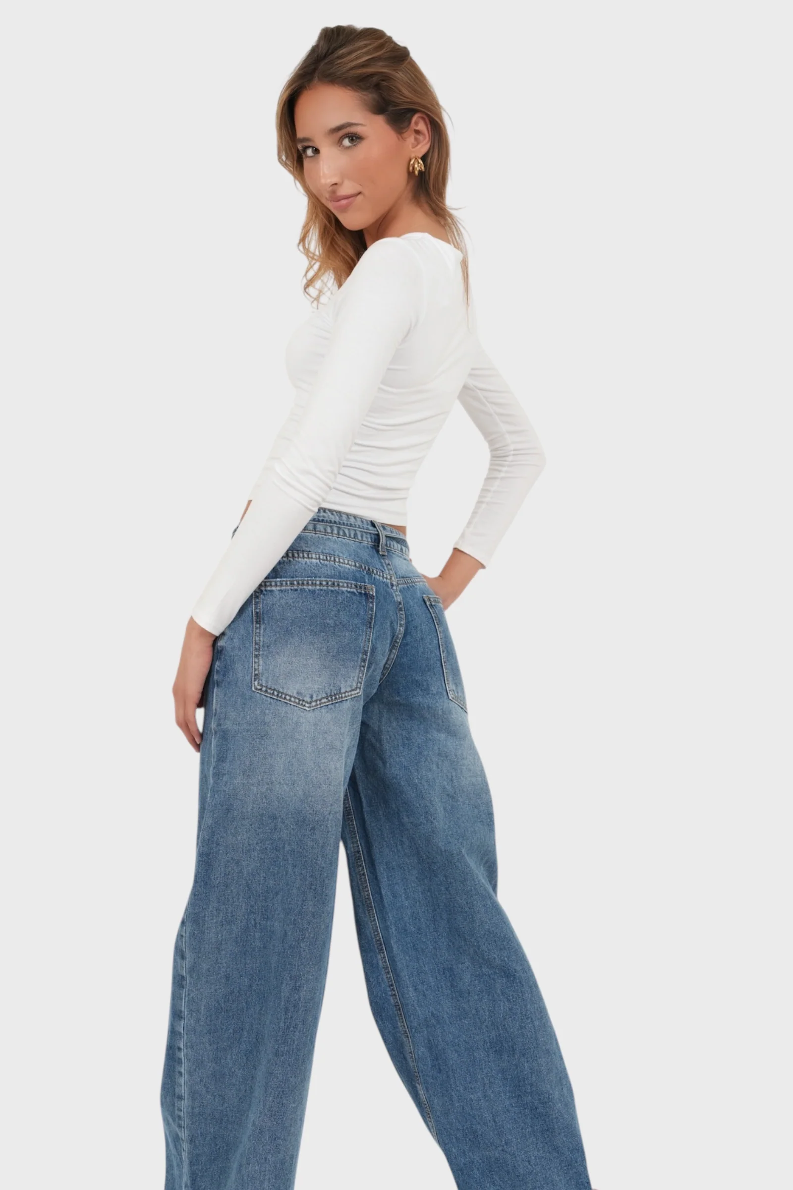 "Belt" jeans blue - Image 3