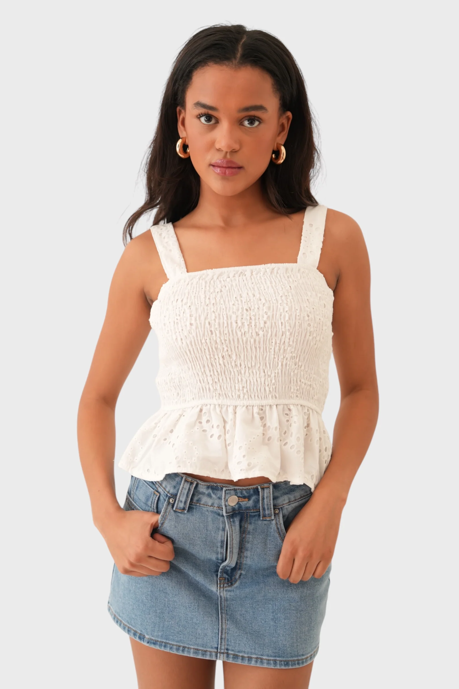 "Bloom" top white - Image 2