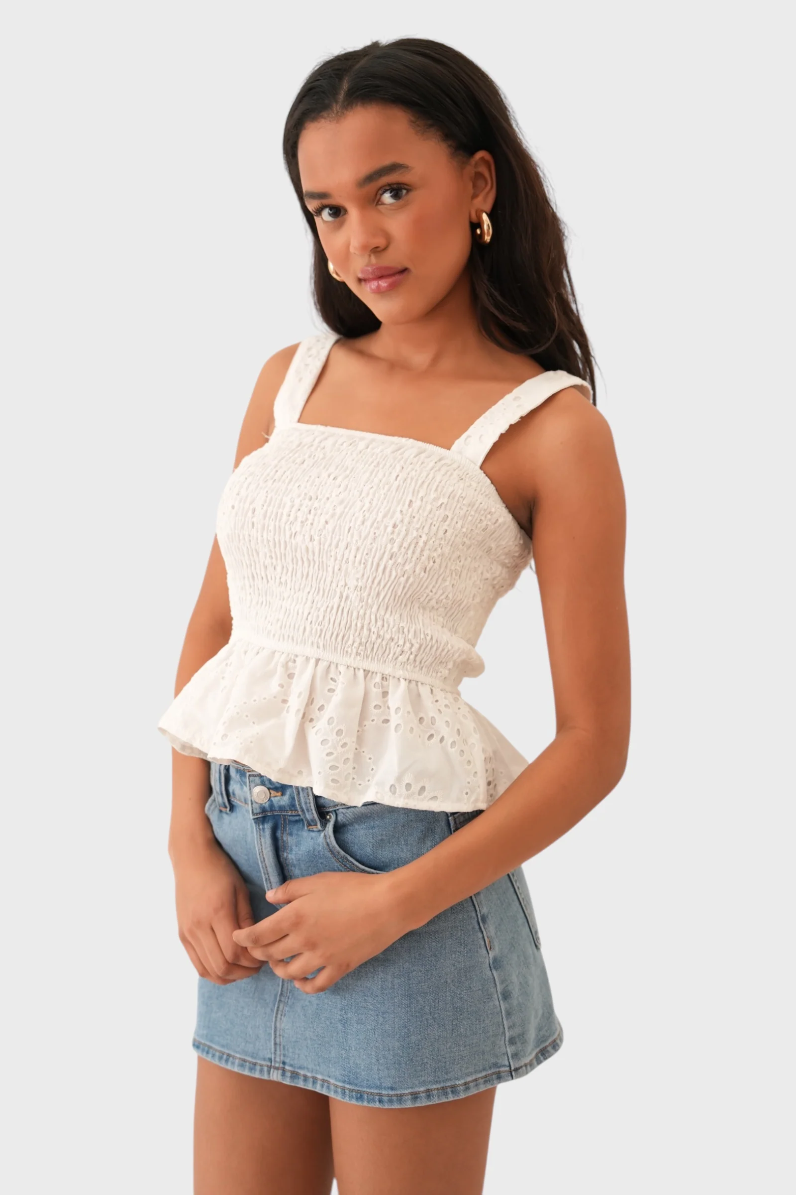 "Bloom" top white - Image 3
