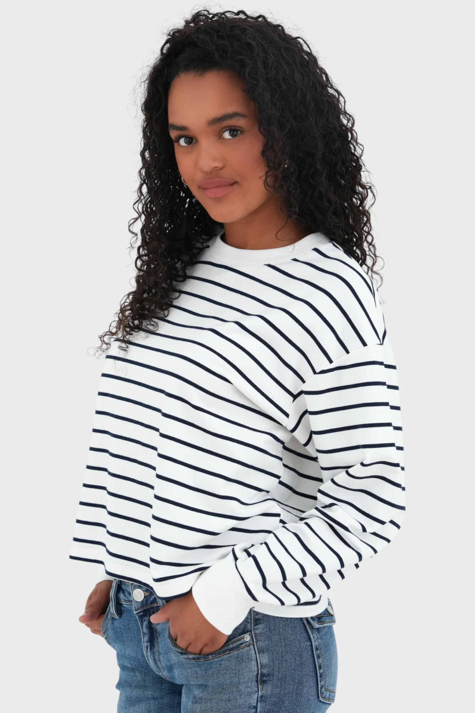 "Boat" top white - Image 2
