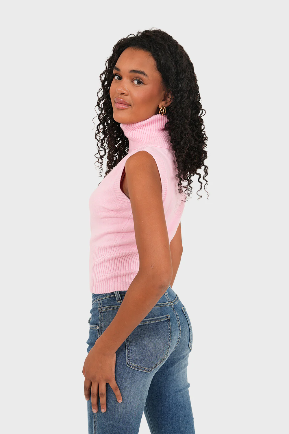 "Casual" top light pink - Image 3