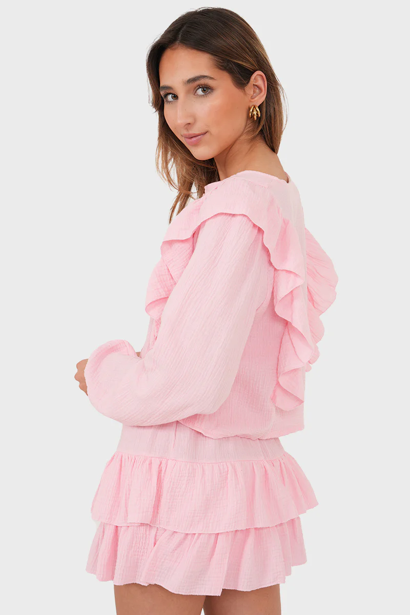 "Caya" blouse pink - Image 3