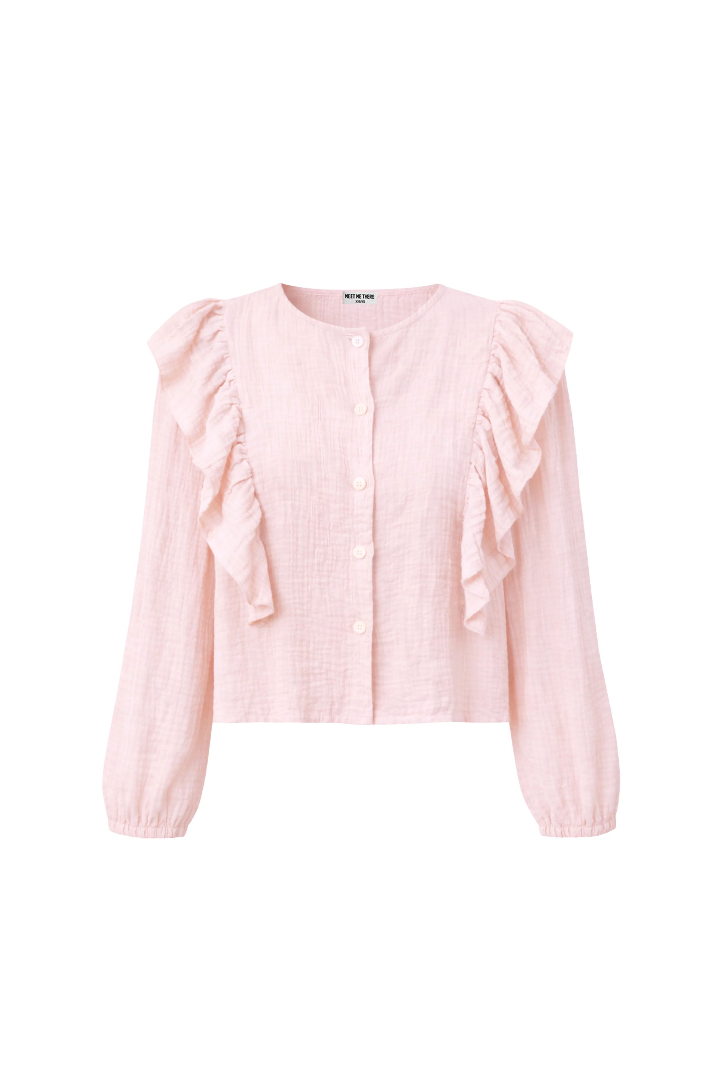 "Caya" blouse pink - Image 4