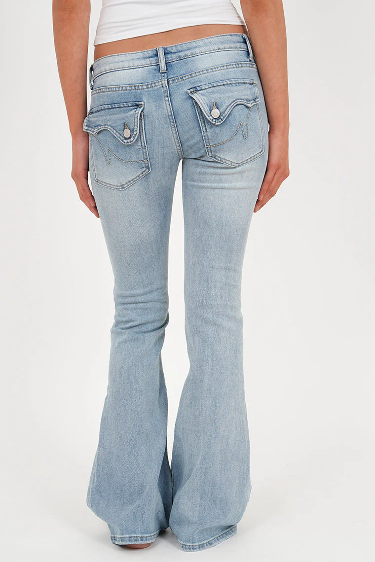 "Charlie" flared jeans light blue - Image 6