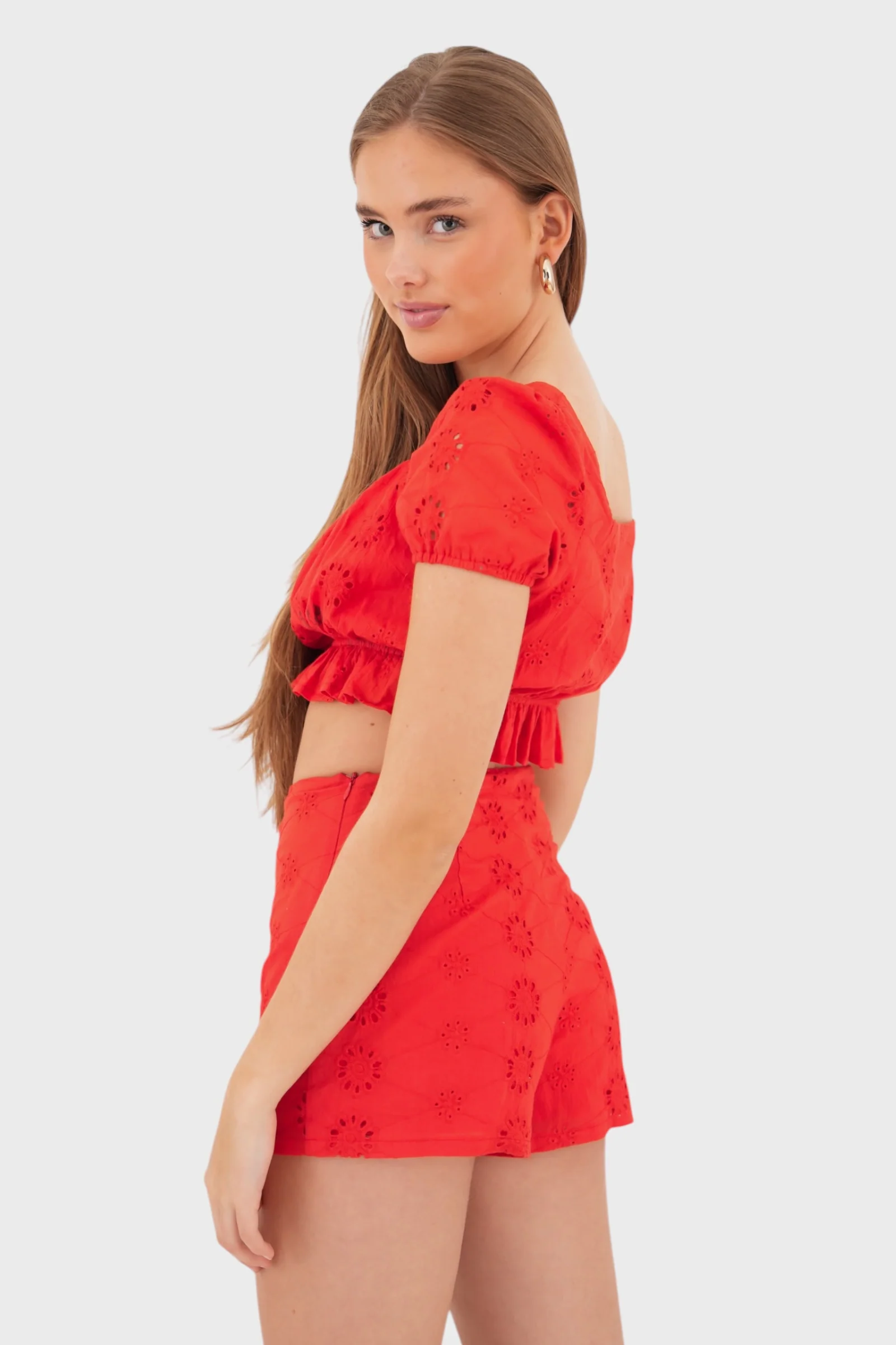 "Cherry" short red - Image 4