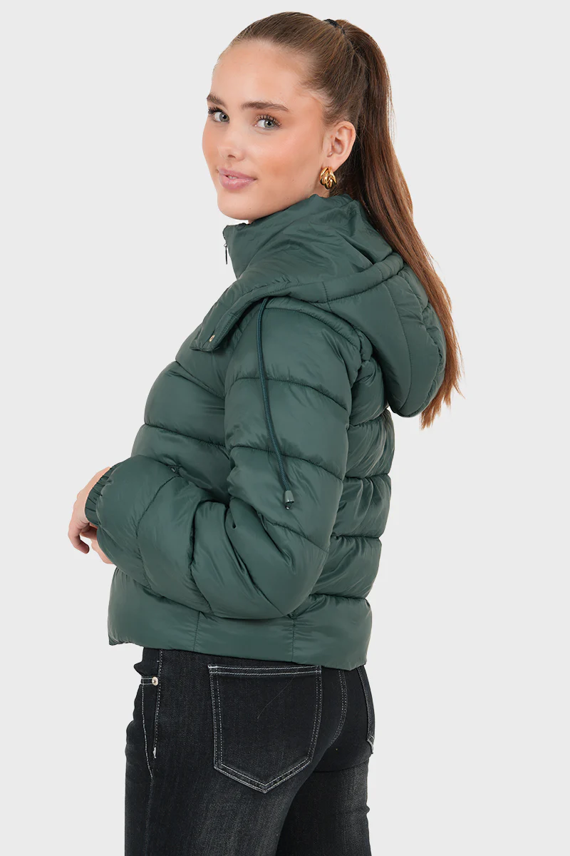 "Classic" puffer dark green - Image 4