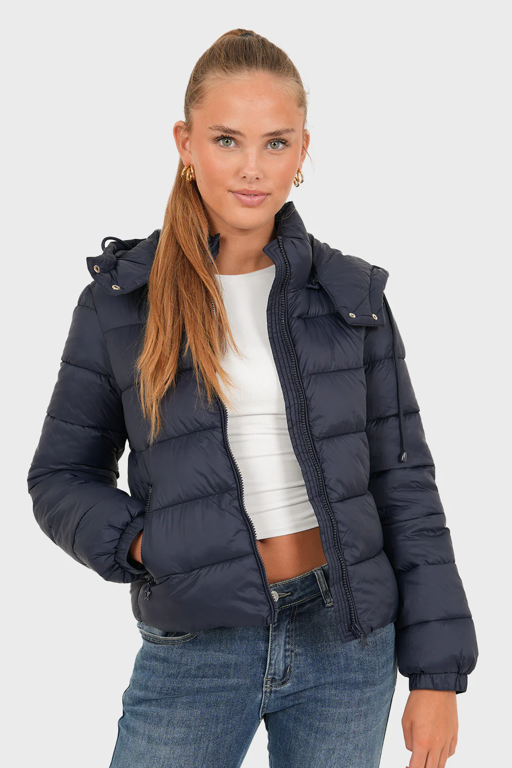 "Classic" puffer navy - Image 2