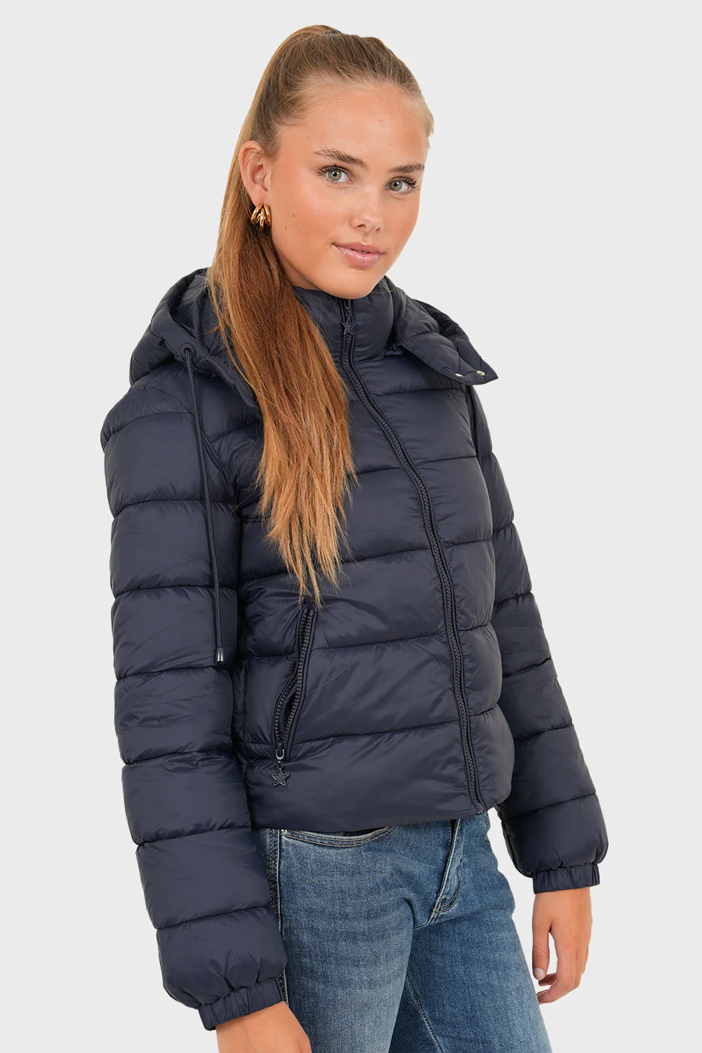 "Classic" puffer navy - Image 3