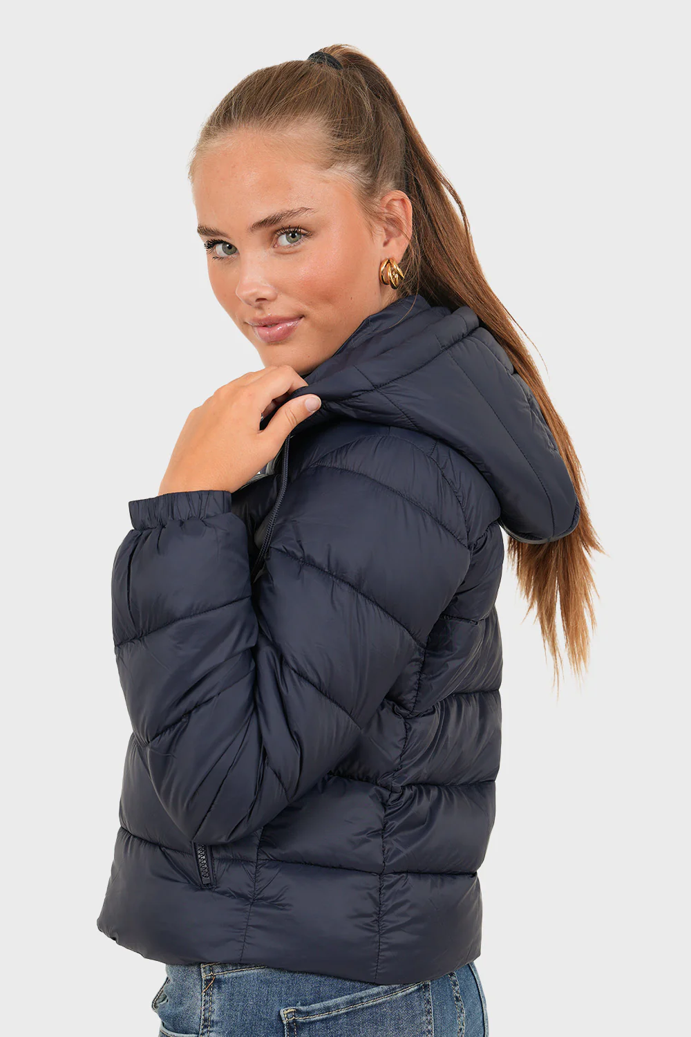 "Classic" puffer navy - Image 4