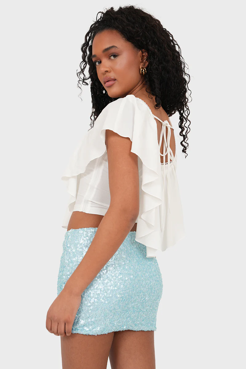 "Coast" skirt light blue - Image 3