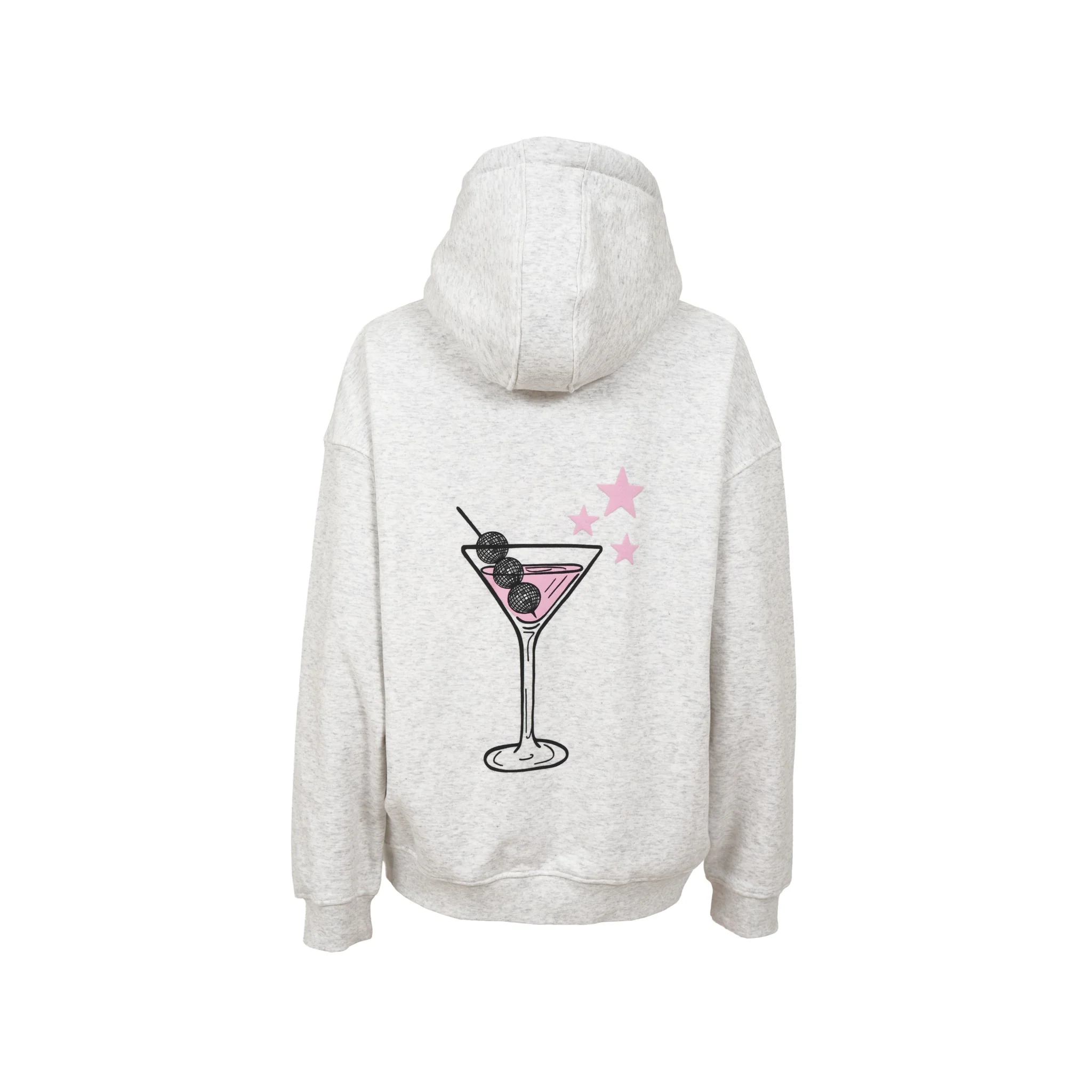 "Cocktail" hoodie grey - Image 4