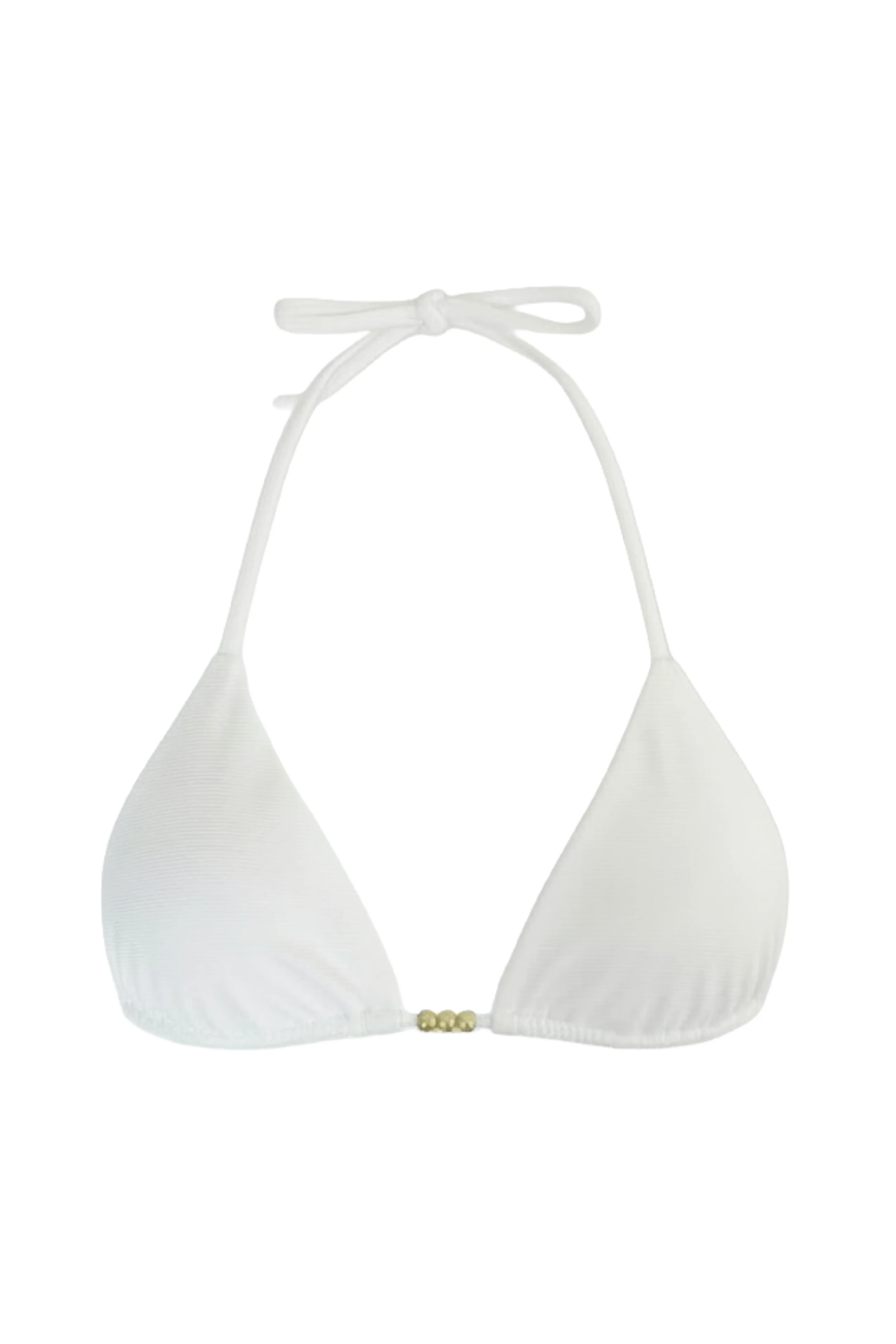 "Coconut" bikini top white - Image 2