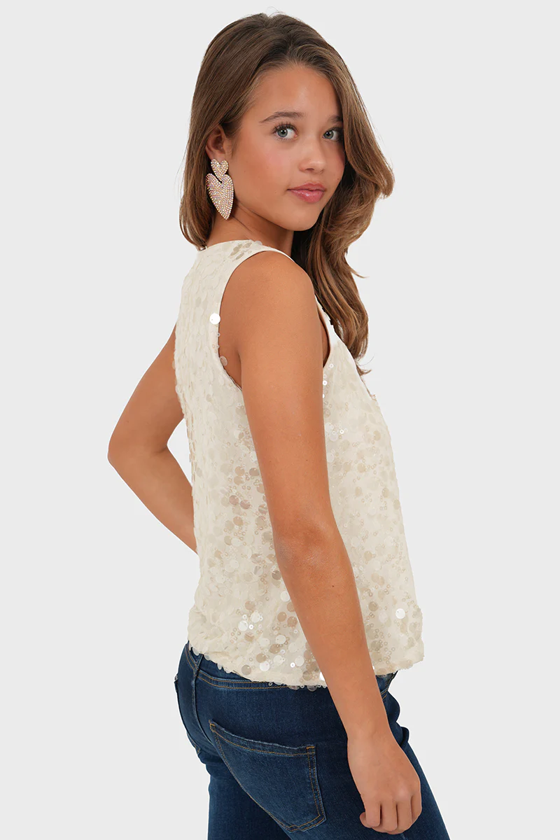 "Crystal" top champagne - Image 4