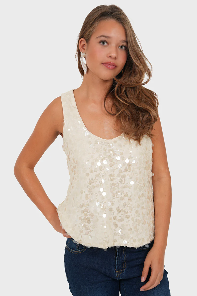 "Crystal" top champagne - Image 5