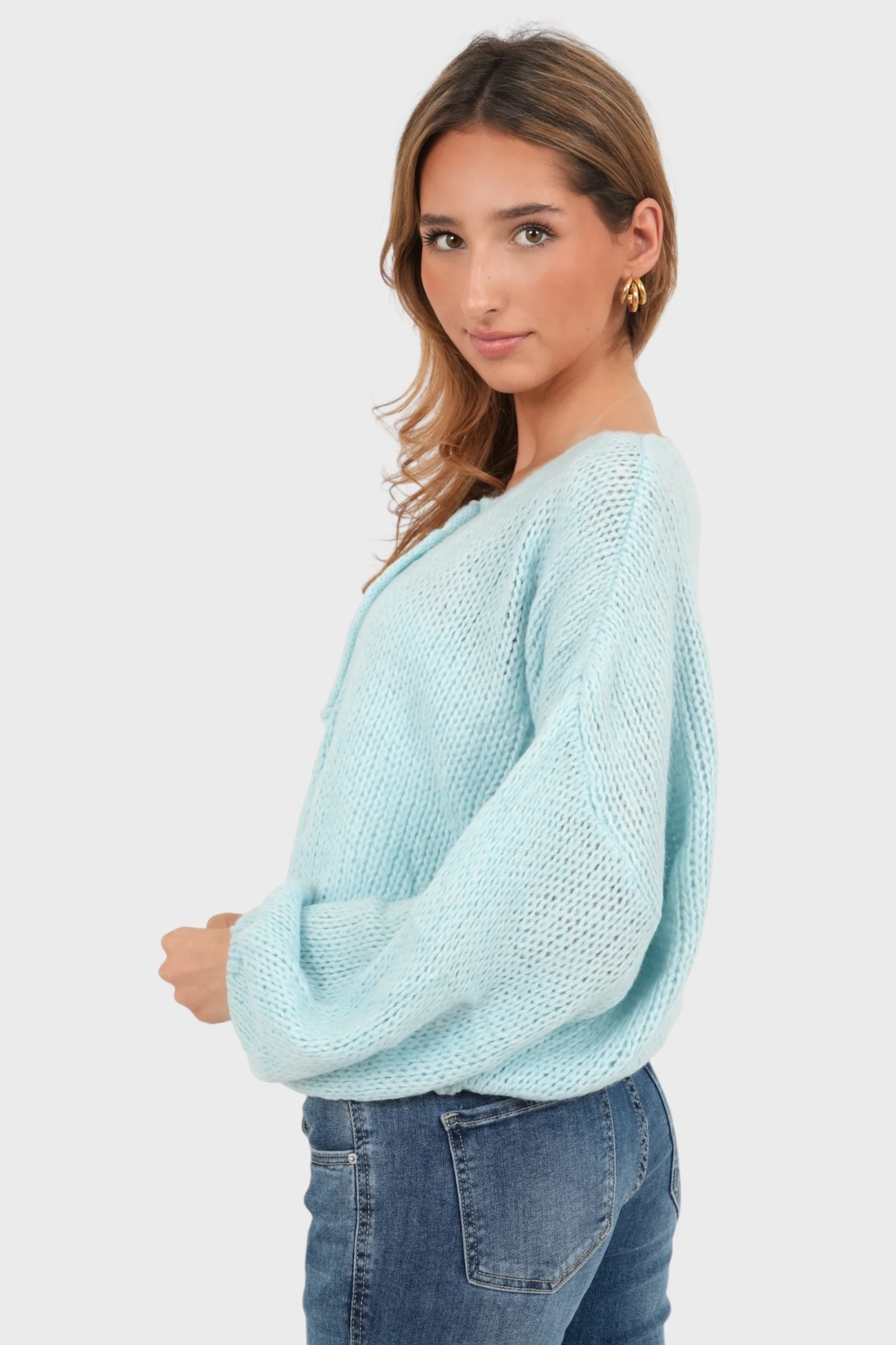 "Date" vest sky blue - Image 3