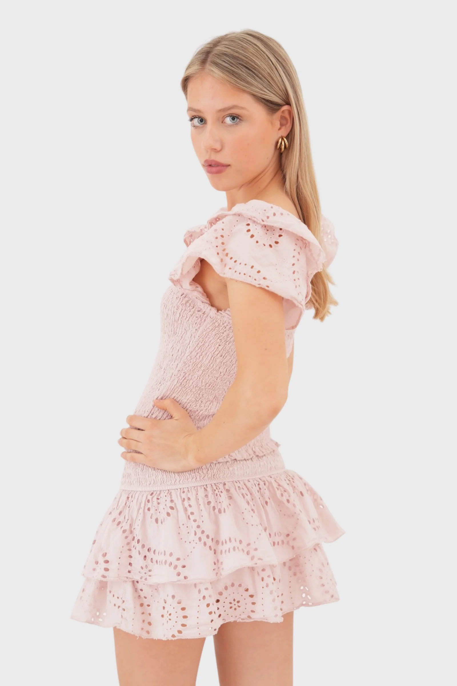 "Daydream" ruffle top pink - Image 5