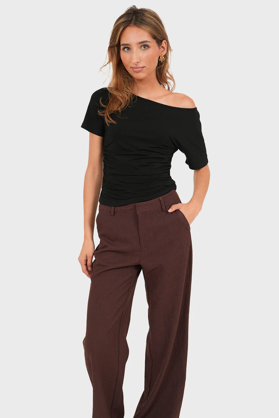"Dinner" pants brown - Image 3
