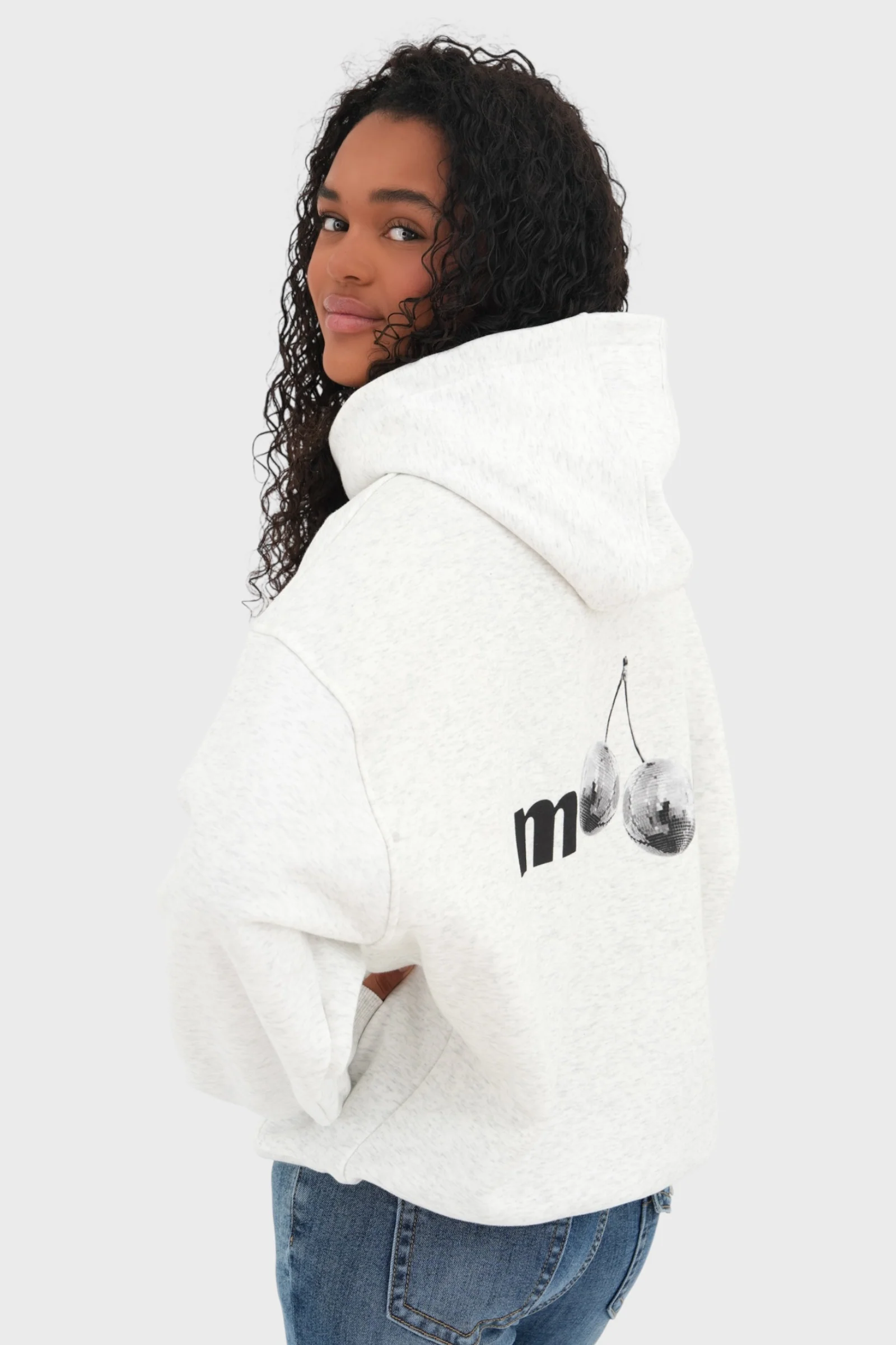 "Disco" hoodie grey - Image 4