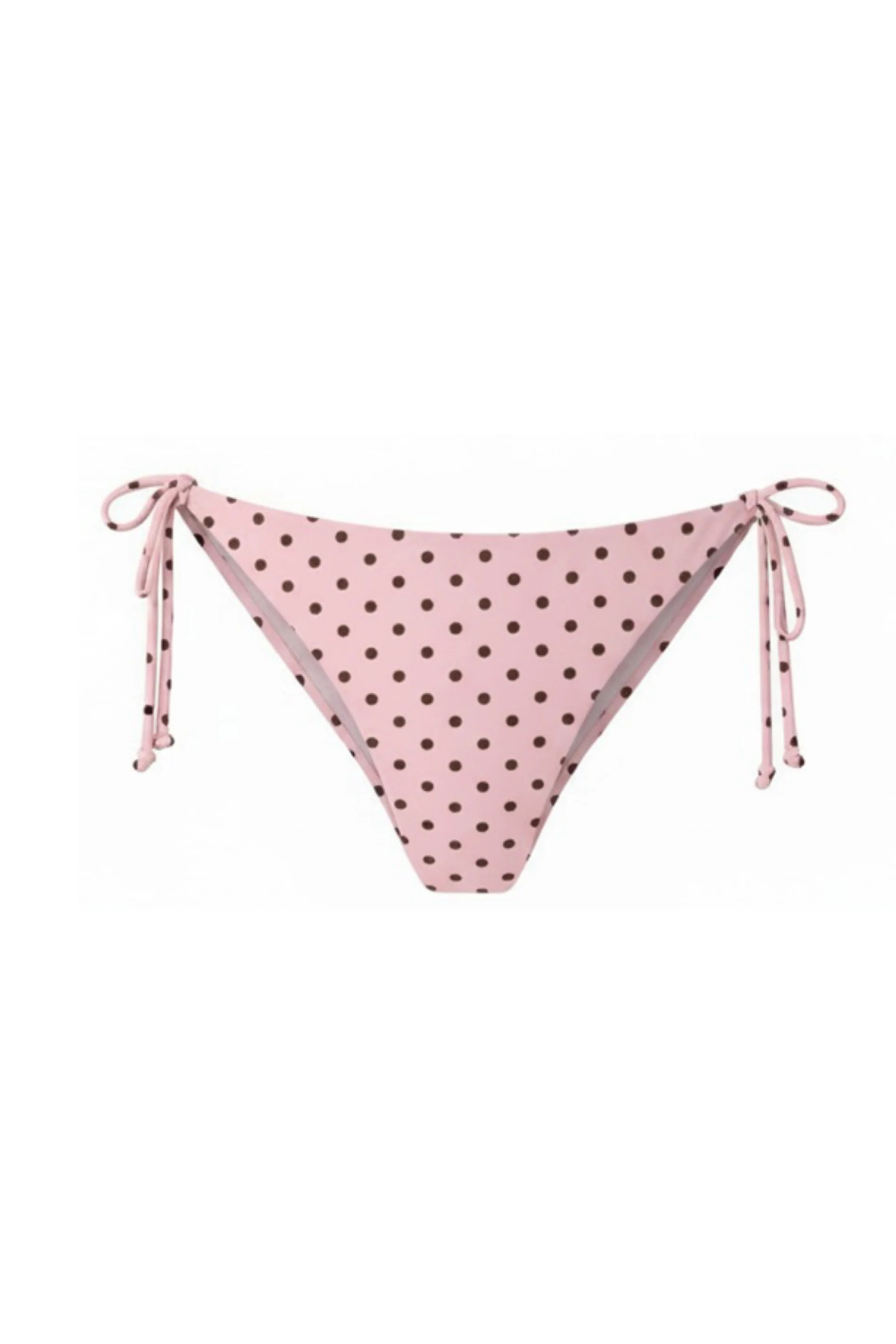 "Dolce" tied bikini bottom pink - Image 2
