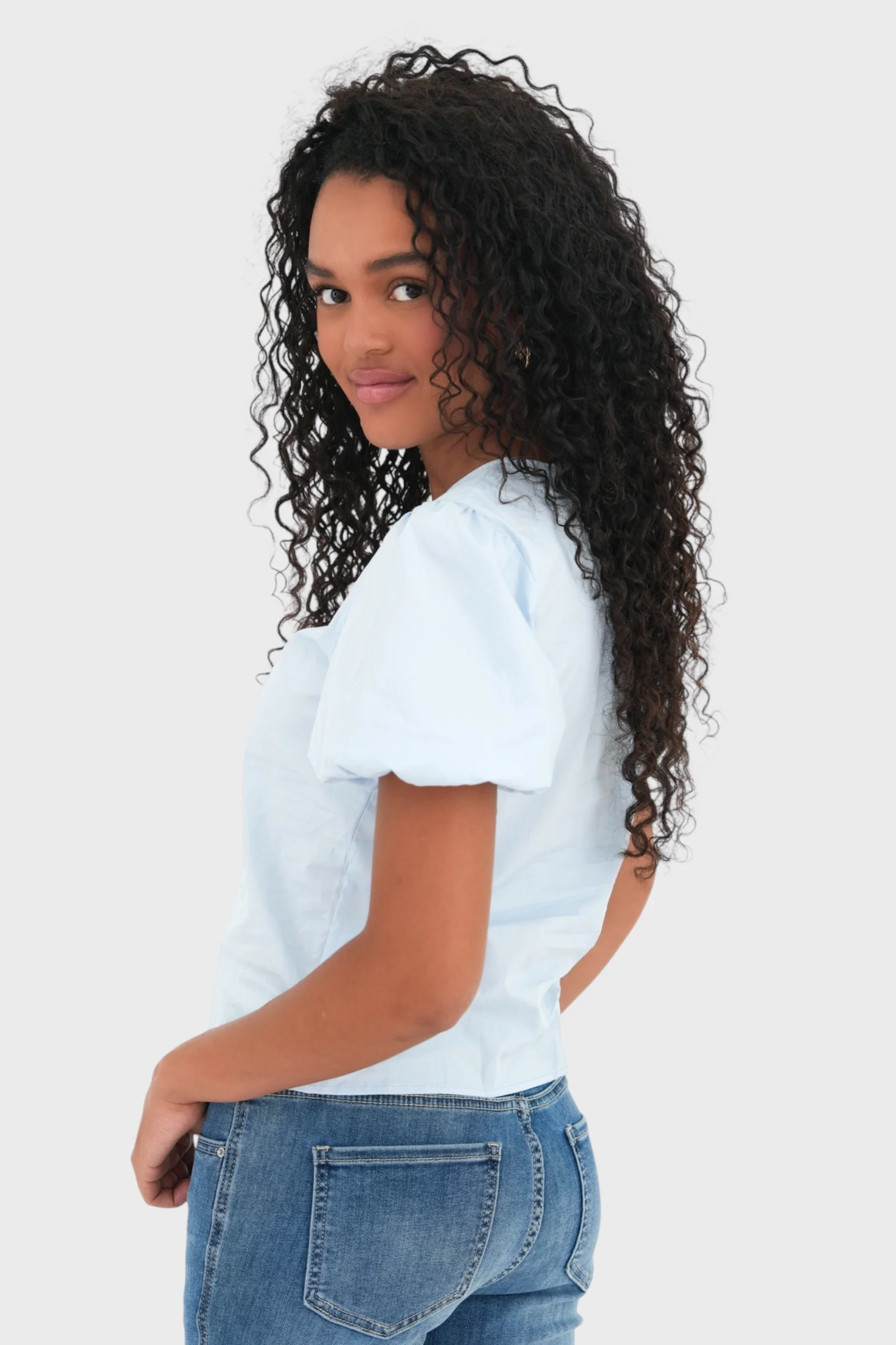 "Dove" blouse light blue - Image 3