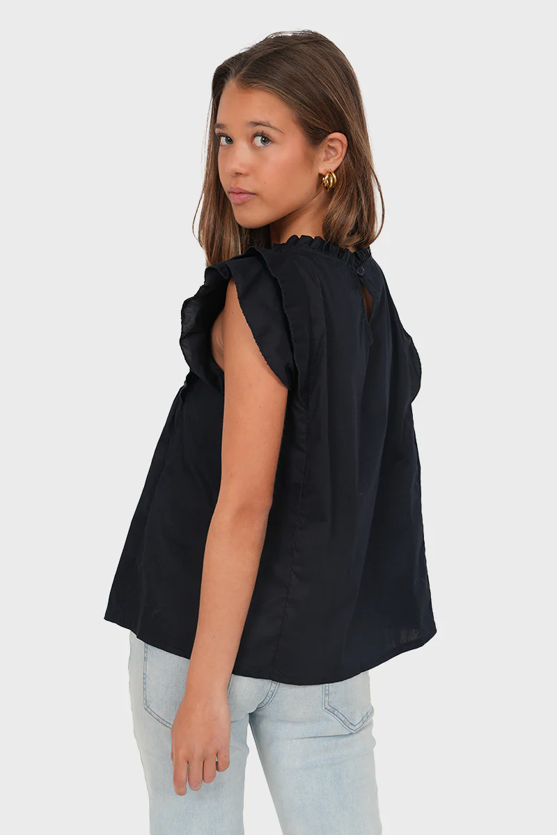 "Dreamy blouse" navy - Image 3