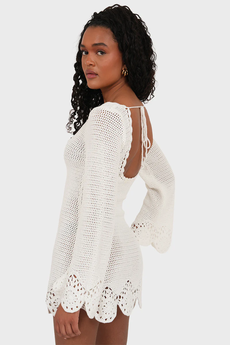 "Ella” dress white - Image 3