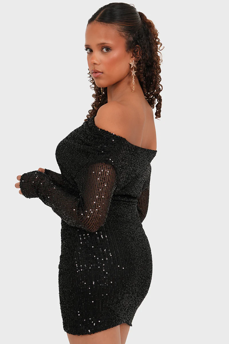 "Ellie" dress black - Image 4