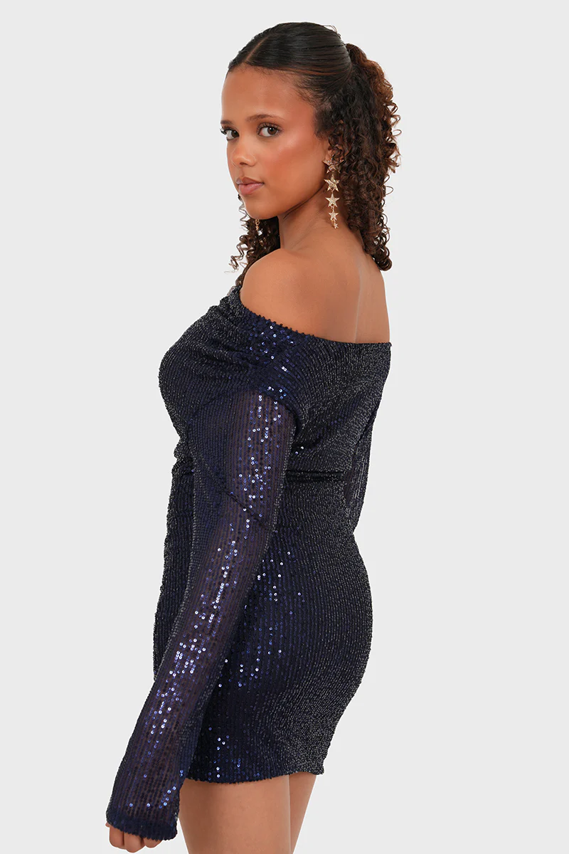 "Ellie" dress navy - Image 2