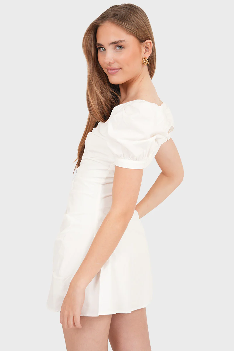 “Ellie” dress white - Image 4