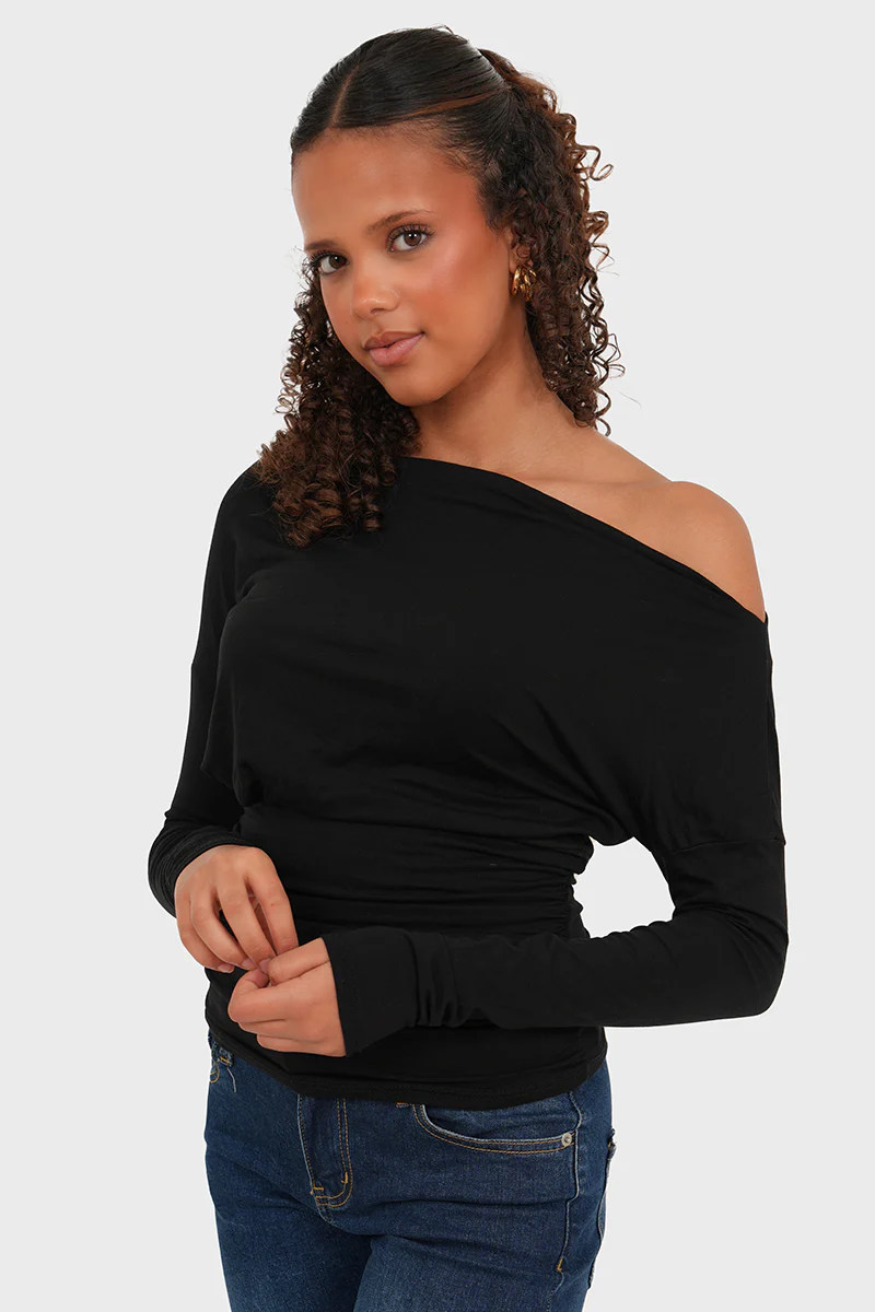 "Elodie" top black - Image 3