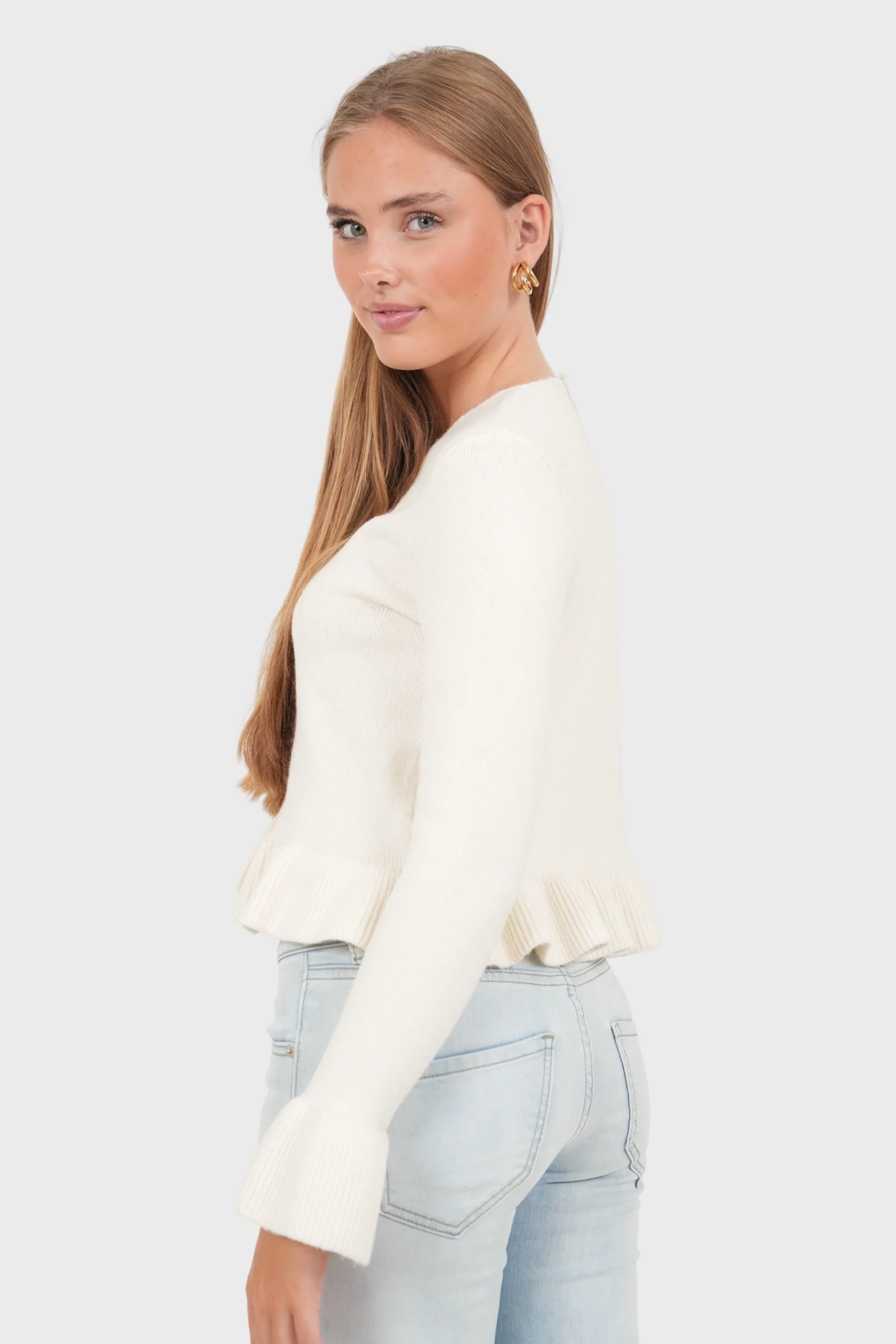 "Eloise" cardigan white - Image 4