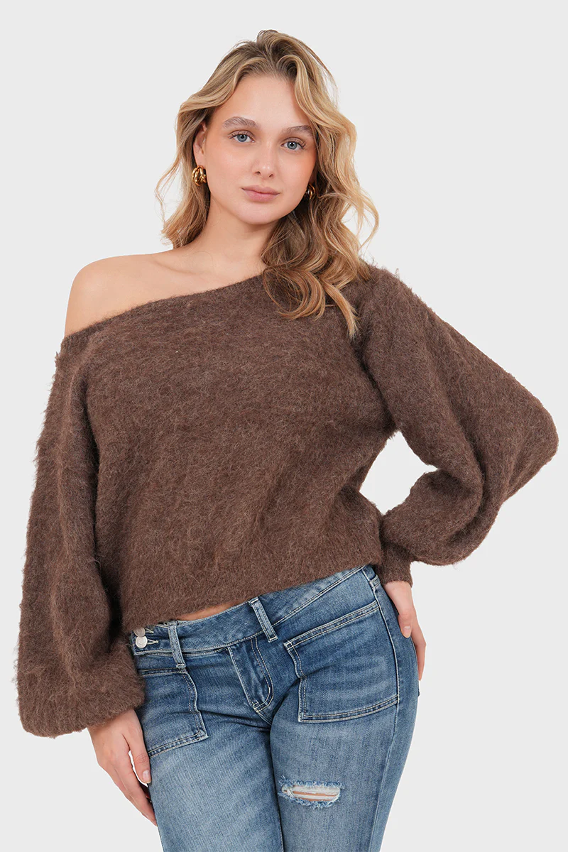"Emmie" sweater brown - Image 3