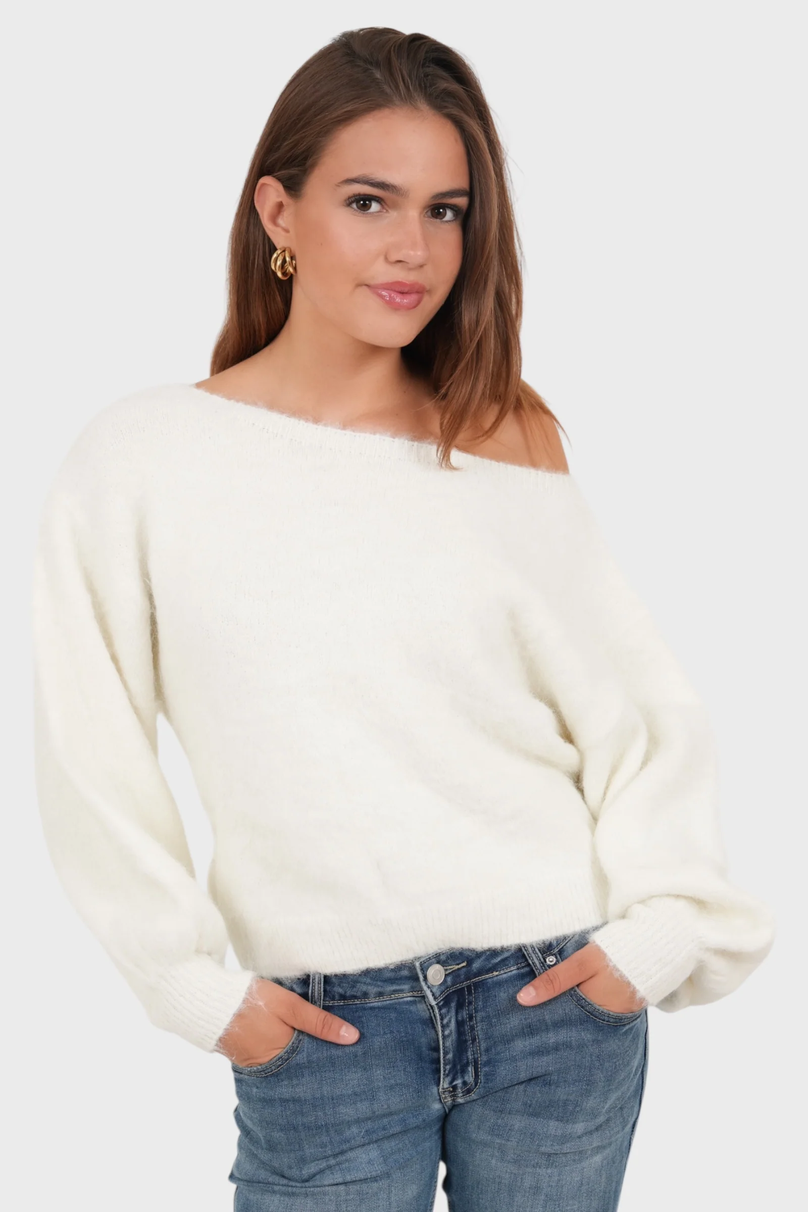 "Emmie" sweater white - Image 2
