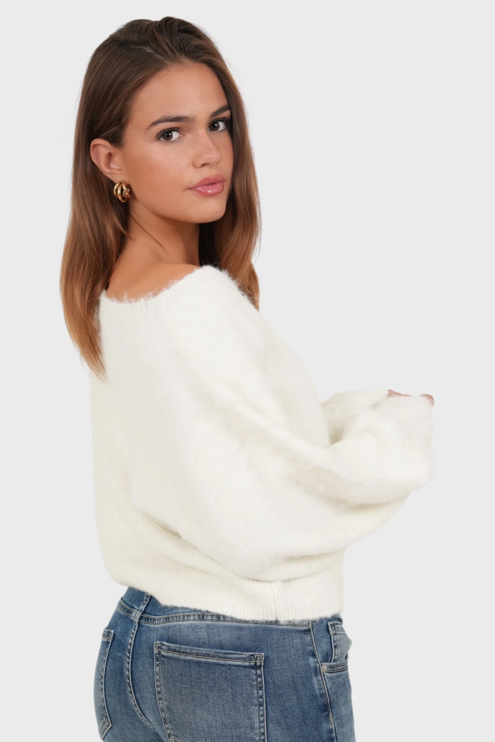"Emmie" sweater white - Image 3