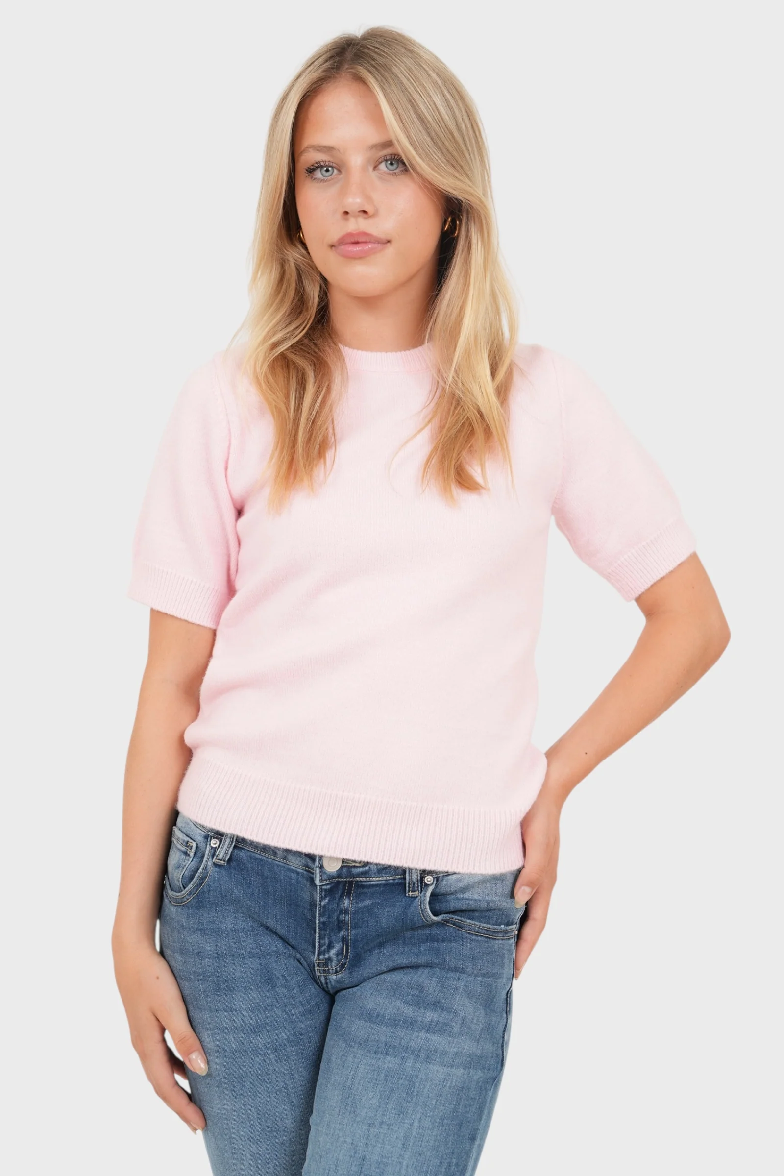 "Everyday" sweater light pink