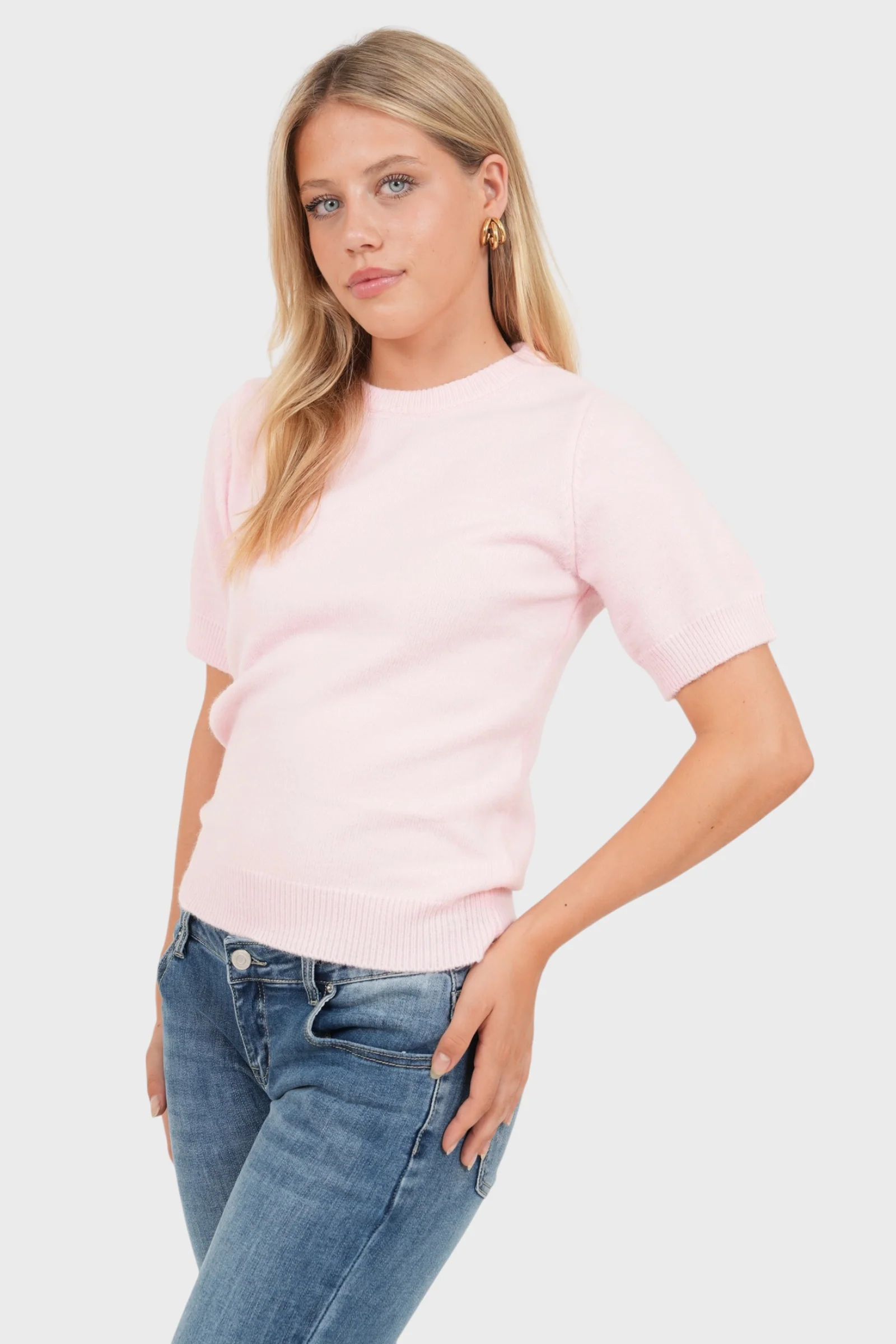 "Everyday" sweater light pink - Image 3